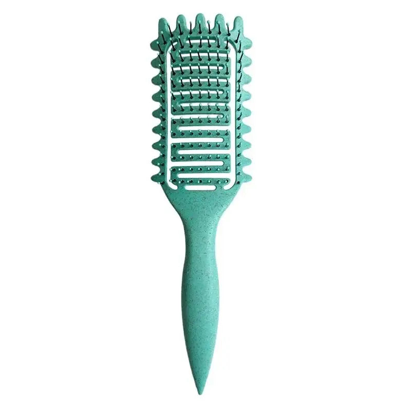 Curl Define Styling Brush For Detangling Hair Comb Hollow Out Wet Curly Hair Shaping Curls Barber Hairdressing Tool