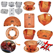 Outdoor Lightweight Folding Tableware Set Bowls Plates Cups Coffee Filter Funnel Heatproof Food Grade Easy To Clean