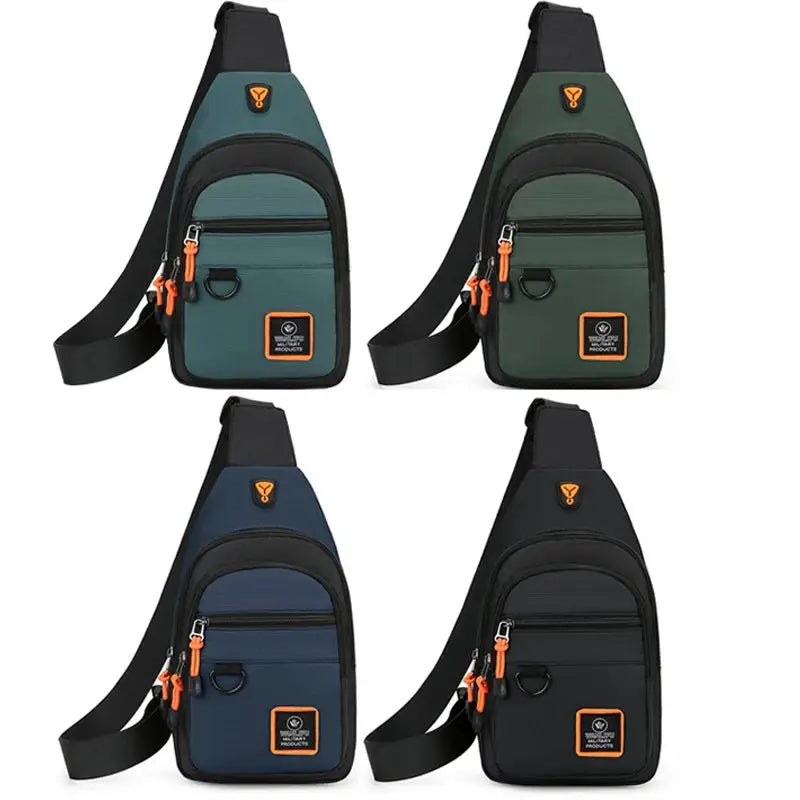 TrailMate Men's Outdoor Shoulder Bag Waterproof Crossbody for Hiking and Travel Gear