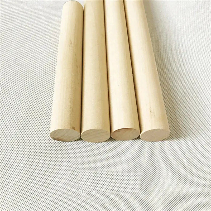 Simples Market natural wood parrot perch sticks, 4-piece set for parakeet cages