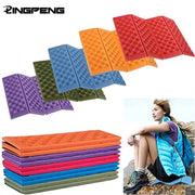 Camping foam pad by Simples Market, waterproof seat mat in bright colors for outdoor hiking and picnics