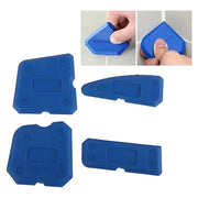 Professional Caulking Tools Four Piece Spreader Kit Grout Scraper Remover For Construction Renovation Easy Clean