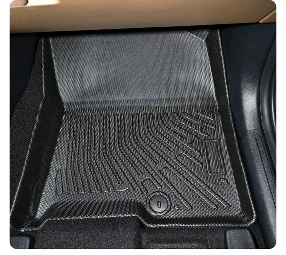 All Weather Floor Mat cargo liner for Kia Sorento Hybrid (2021–2026), black TPE with backrest pad, Simples Market