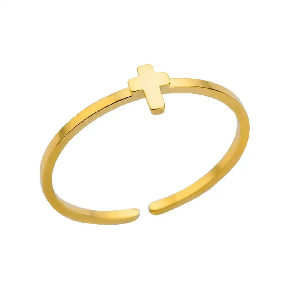 316L Stainless Steel Rings For Women Gold Color Never Fade Luxury Classic Wedding Rings Couple Jewelry Free Shipping