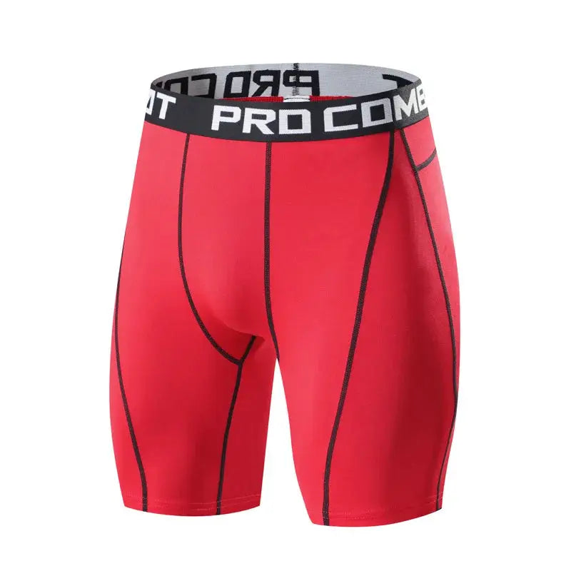 Mens Bodybuilding Compression Tights for Gym Workouts Elastic Skin Tight Leggings for Men