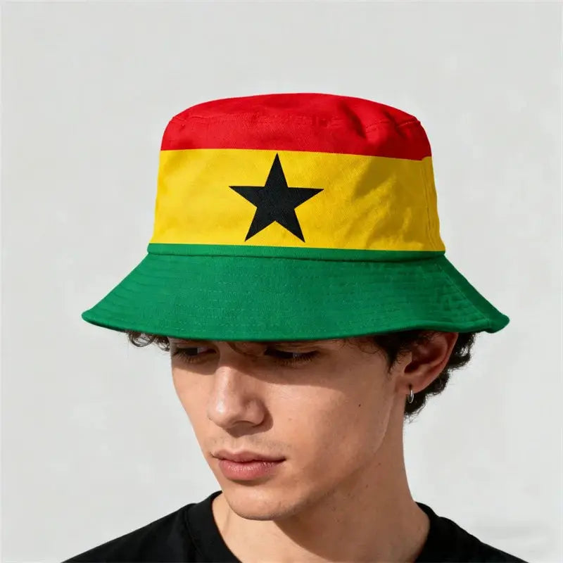 National Flags Reversible Bucket Hat For Men Women Football Fans