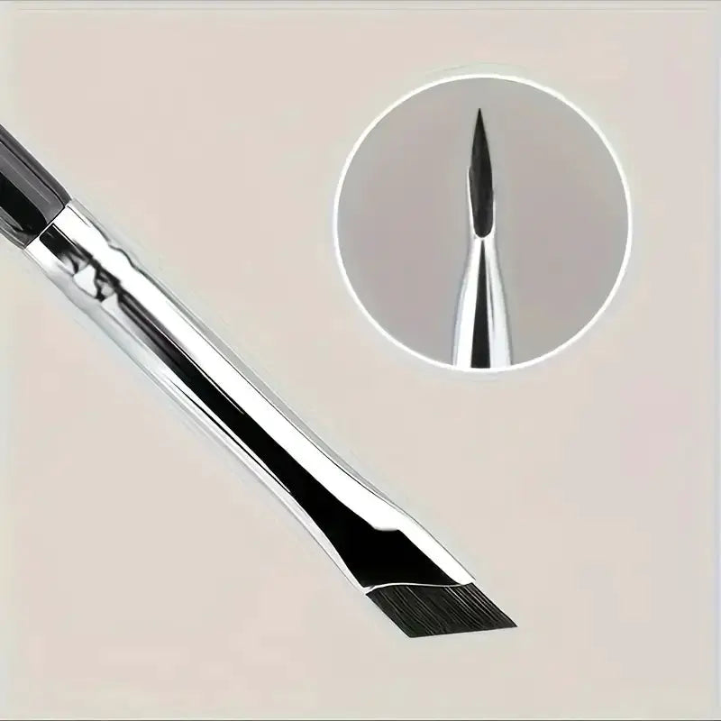 Karsyngirl Upgrade Blade Eyeliner Brush Ultra Thin Fine Angle Flat Eyebrow Brush for Precise Eyes And Brows