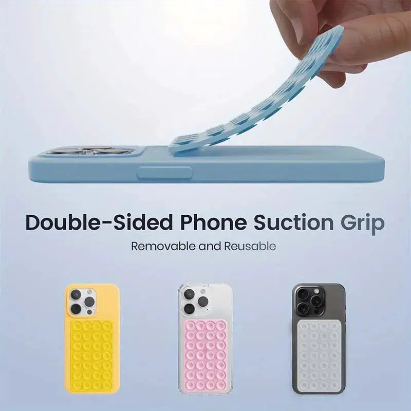 GripMate Silicone Suction Cup Phone Case Mount for Hands Free Selfies and Videos on iPhone and Android