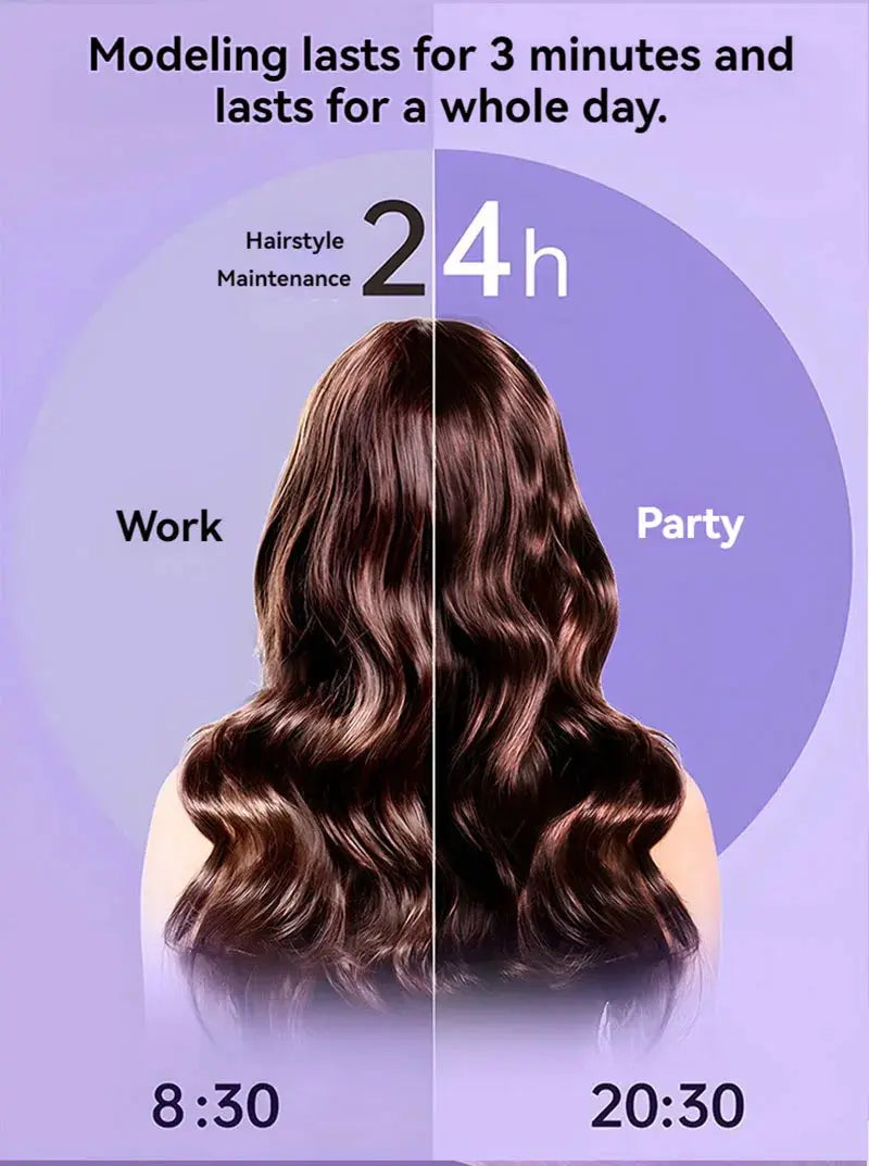 Simples Market Anion automatic hair curler; portable mini electric curler for long-lasting curls