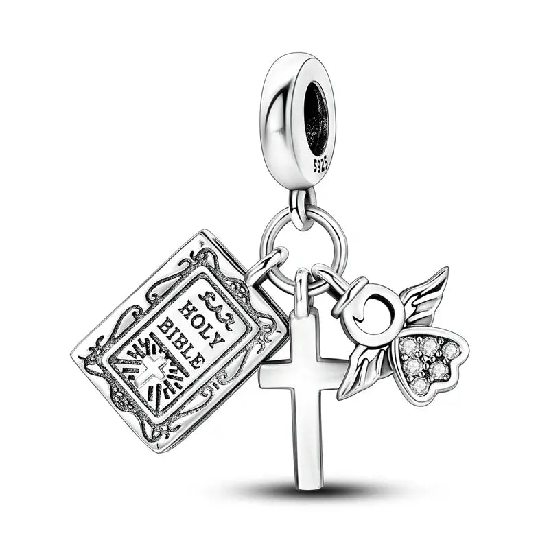 Original 925 Silver Charms Beads For Pendant Charm Bracelet Dangle For Women DIY Fine Jewelry Making Hot Sale