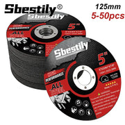 125mm Circular Resin Saw Blades 1.2mm Thick for Metal and PVC Cutting with Angle Grinder 3 Pack