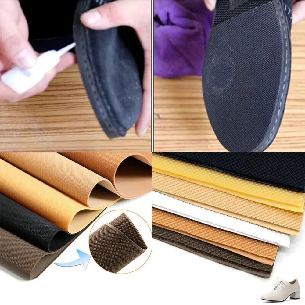Rubber Anti Slip Shoe Soles Replacement Outsole Patches For Men And Women Abrasion Resistant Wearable Repair Pads