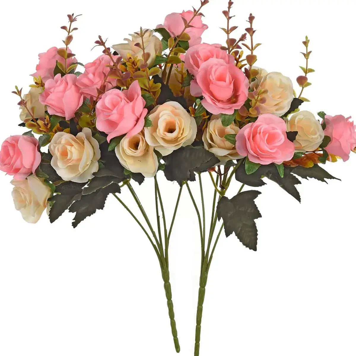 Artificial Silk Roses for Wedding Decor and Bridal Bouquet Diy Scrapbooking Wall Photography Props