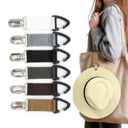 TrailMate Outdoor Travel Straw Hat Clip Portable Hat Companion Bag Clip With Multipurpose Glove Organizer