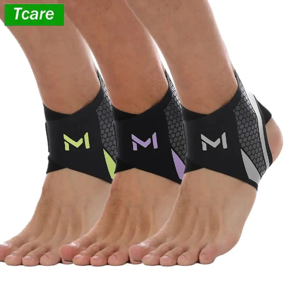 1 Piece Ankle Brace and Elastic Support for Men and Women, Ankle Compression Sleeve, Plantar Fasciitis Relief