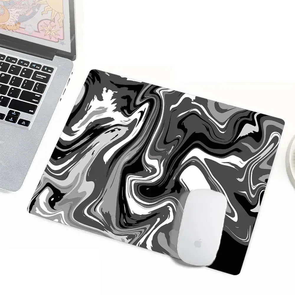 Strata Liquid Mouse Pad For Computer And Laptop Large Desk Mat For Gamers Anime Keyboard And Mouse Pad Decor