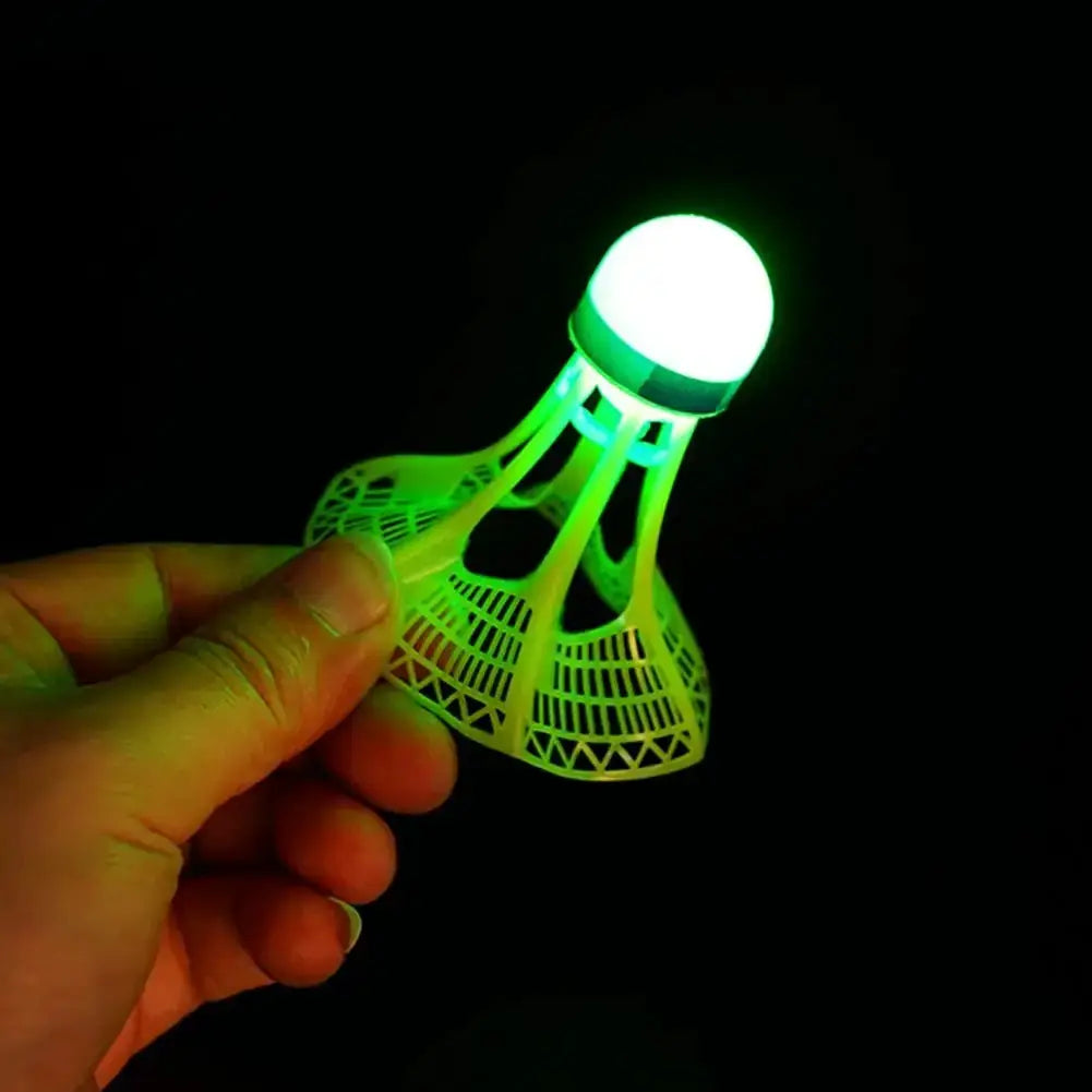 Glow In The Dark LED Badminton Shuttlecocks Windproof Design For Practice And Nighttime Play Pack Options 1 2 5