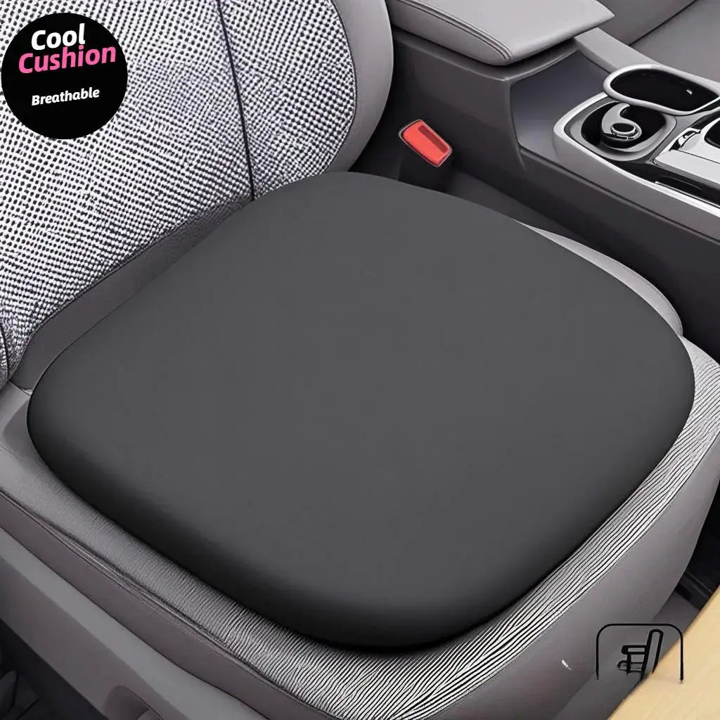 ComfyDrive Memory Foam Car Seat Cushions With Lumbar Support For Cool Breathable Comfort In Car And Office