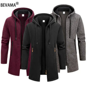 UrbanPulse Streetwear Zip Hoodie Oversized Winter Jacket With Thick Knit Insulation For All Day Warmth