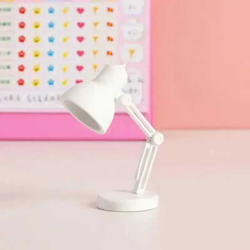 LumaFold Mini Book Light With Clip Portable Foldable LED Reading Lamp Magnetic Base For Travel Night Reading