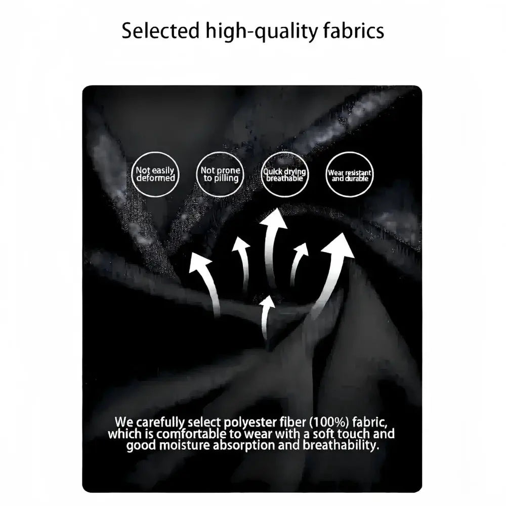Men's shorts by Simples Market, black drawstring, breathable 100% polyester fabric for outdoor casual wear