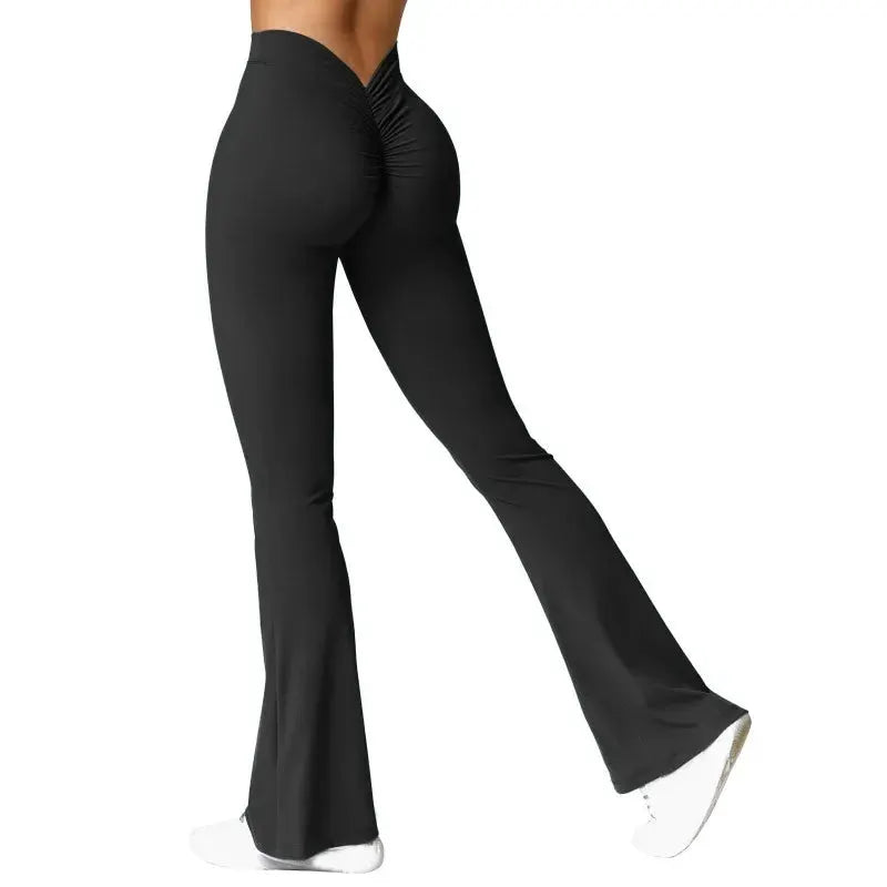 High Waist Booty Lift Leggings For Women With Micro Horn Design For Gym And Fitness
