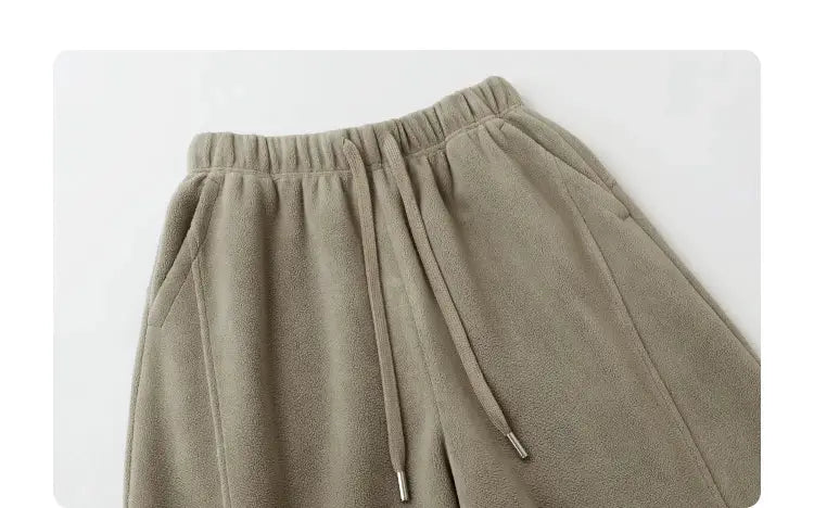 CHIC VEN Women's Velvet Sweatsuit Set Stand Collar Top Wide Leg Pants