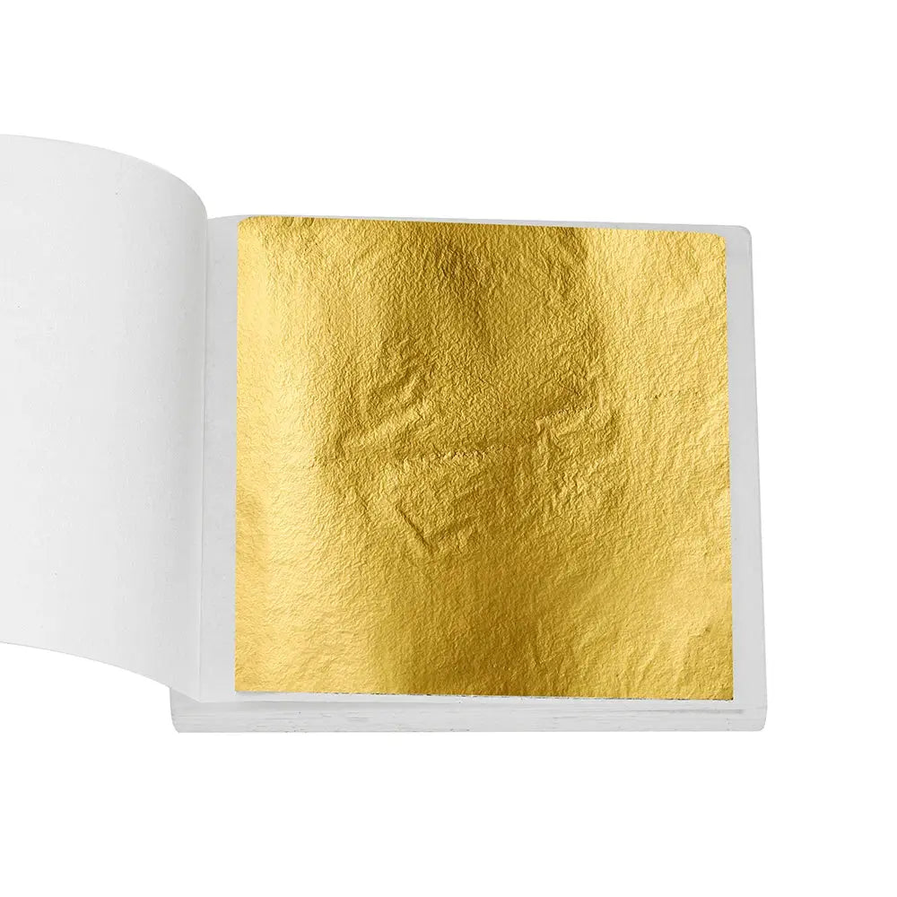 Imitation Gold Foil Paper Leaf Gilding For Epoxy Resin Molds Jewelry Making And Resin Craft Decor 100 200 Sheets