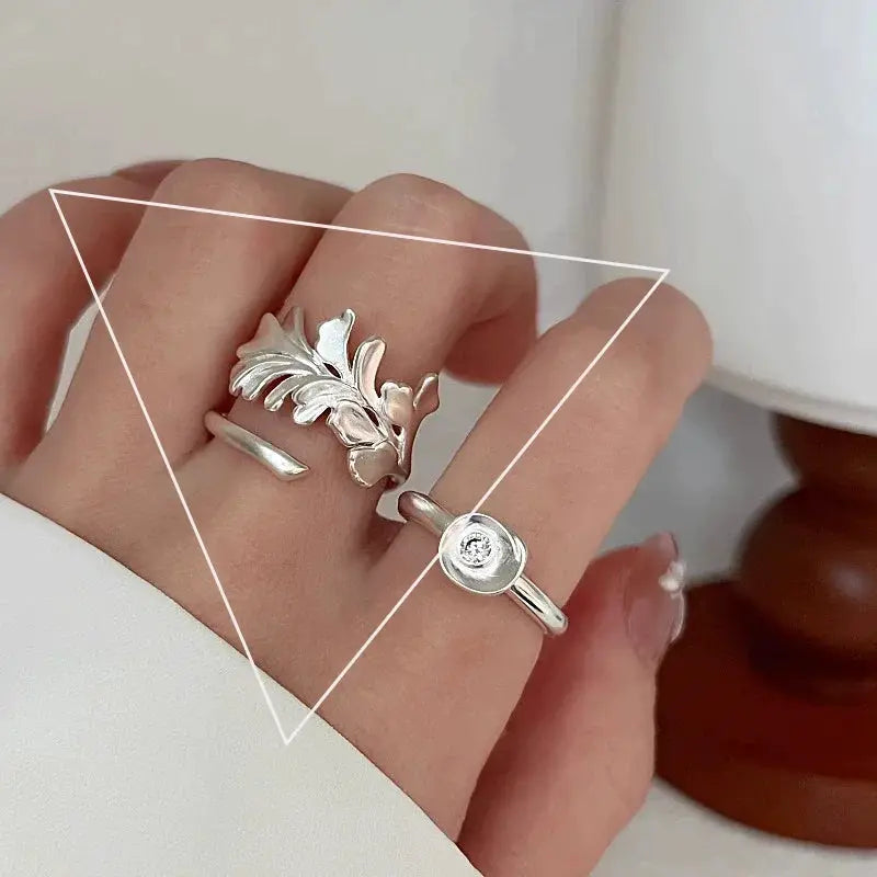 925 Sterling Silver Love Heart Ring With Hanadama Pearl For Women Gift Jewelry Birthday