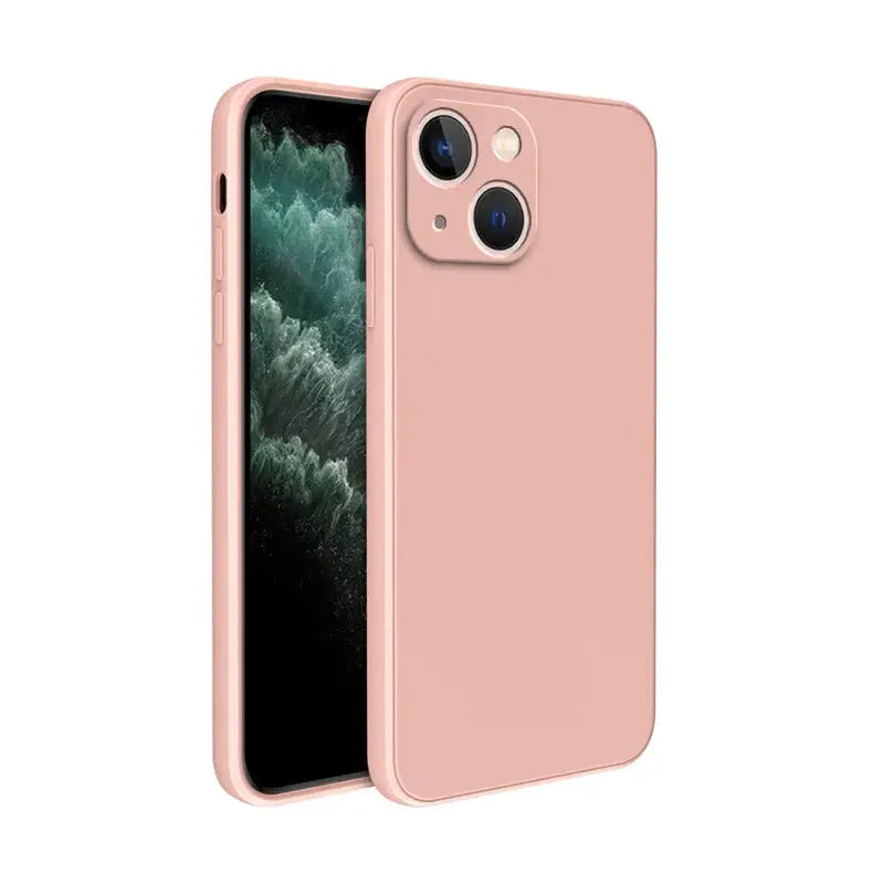 Square Liquid Silicone Phone Case With Luxury Camera Protection For iPhone 11 12 13 14 Plus Pro Max Mini