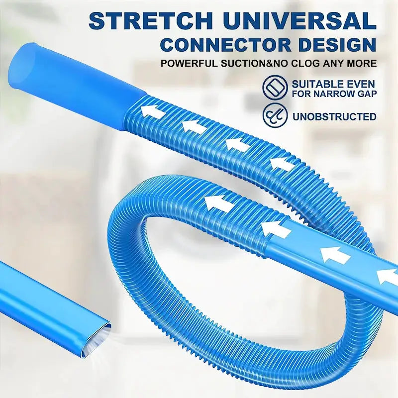 Upgraded Dryer Vent Cleaner For Vacuum Hose Accessories Deep Cleaning Tool For Cleaning Blocked Dryer Vents And Pipes
