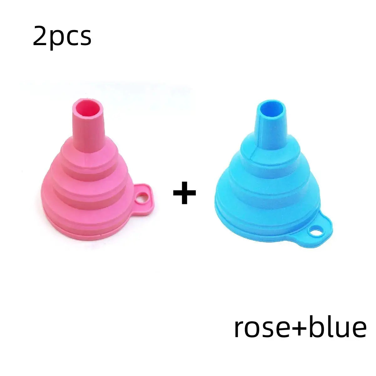 Mini Foldable Silicone Funnel Collapsible Portable Fuel Hopper Oil Beer Kitchen Accessories