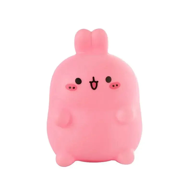Rabbit Night Light Battery Powered LED Table Lamp For Bedroom No Plug Required Cozy Atmosphere