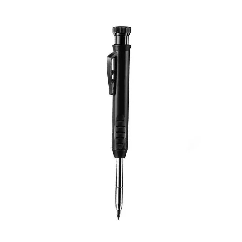 Top Solid carpenter mechanical pencil in black with metal tip and clip