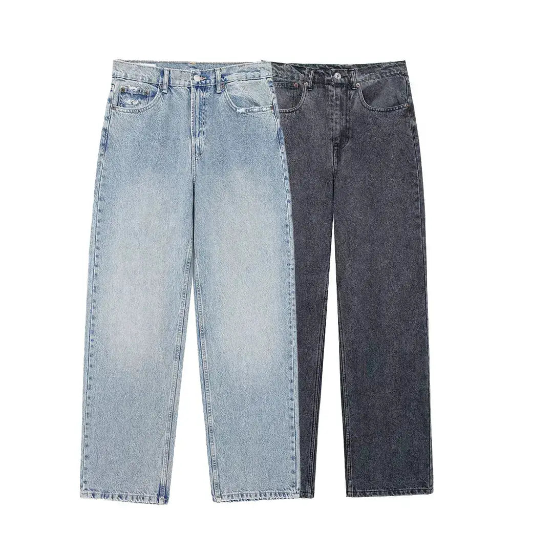 HH 2024 Womens Distressed Patchwork Denim Jeans High Waist Ripped