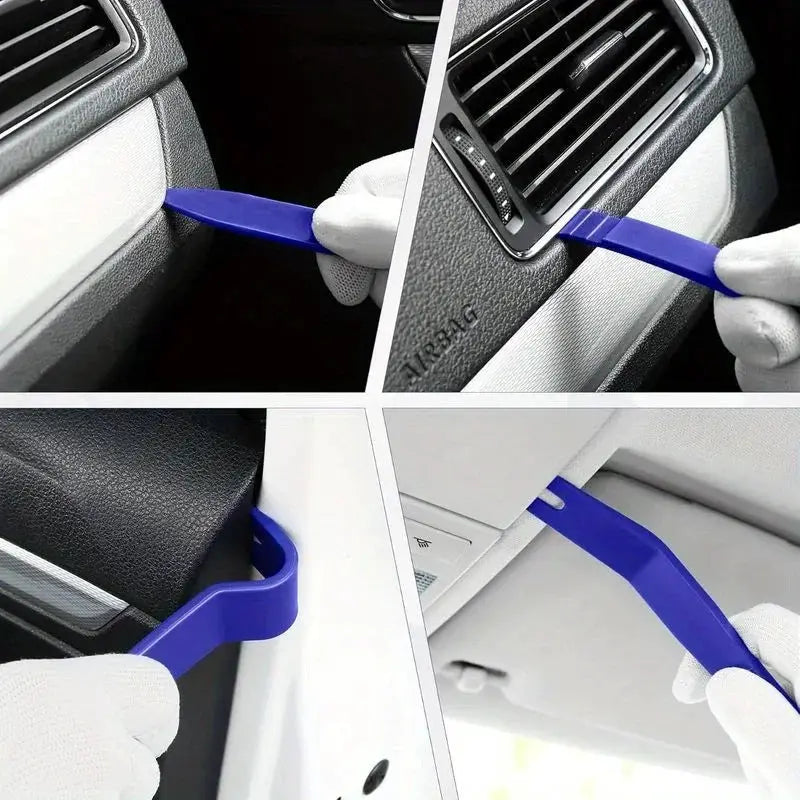 Auto Dismantle Tools Kit Plastic for Car Door Clips Panel Trim Removal and Audio Dash Components