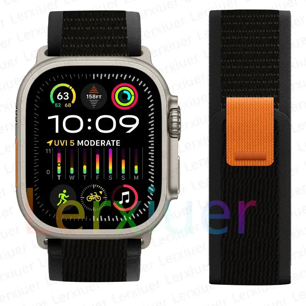trail loop For apple watch ultra 3 2 Band 49mm 44mm 40mm 45mm 41mm 42mm correa bracelet iWatch series 7 se 8 9 10 11 46mm straps