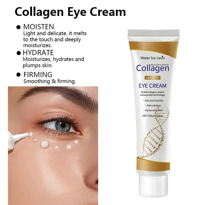 Collagen Eye Cream For Dark Circles And Eye Bags Firming And Moisturizing Skin Care For Eyes