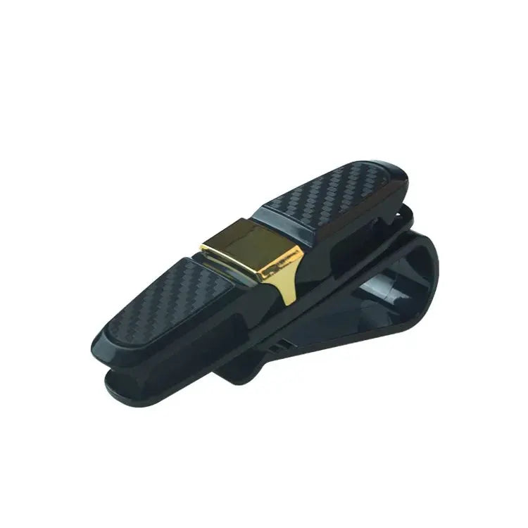80 Degree Rotating Multi Functional Car Eyeglass Storage Clip Bidirectional Automobile Eyeglass Holder for Easy Access