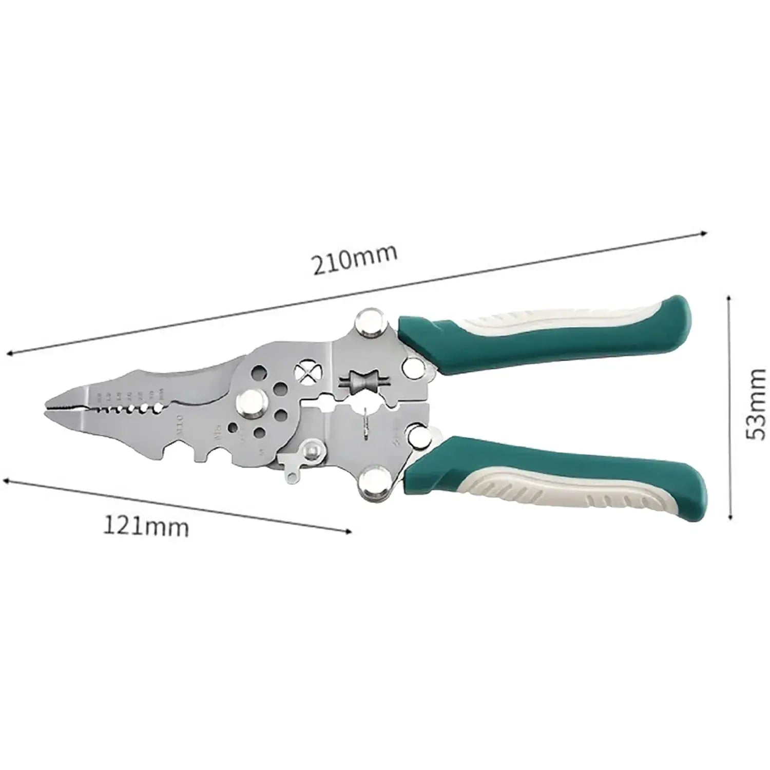 Foldable Wire Stripper With Pulley Design For Electricians Multitool Wire Winding And Crimping Pliers Hand Tool