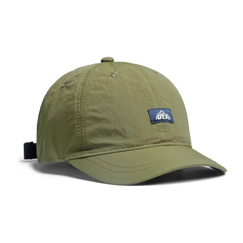 Unisex Summer Quick Dry Baseball Cap Lightweight Waterproof Nylon Running Hat Breathable Adjustable Outdoor