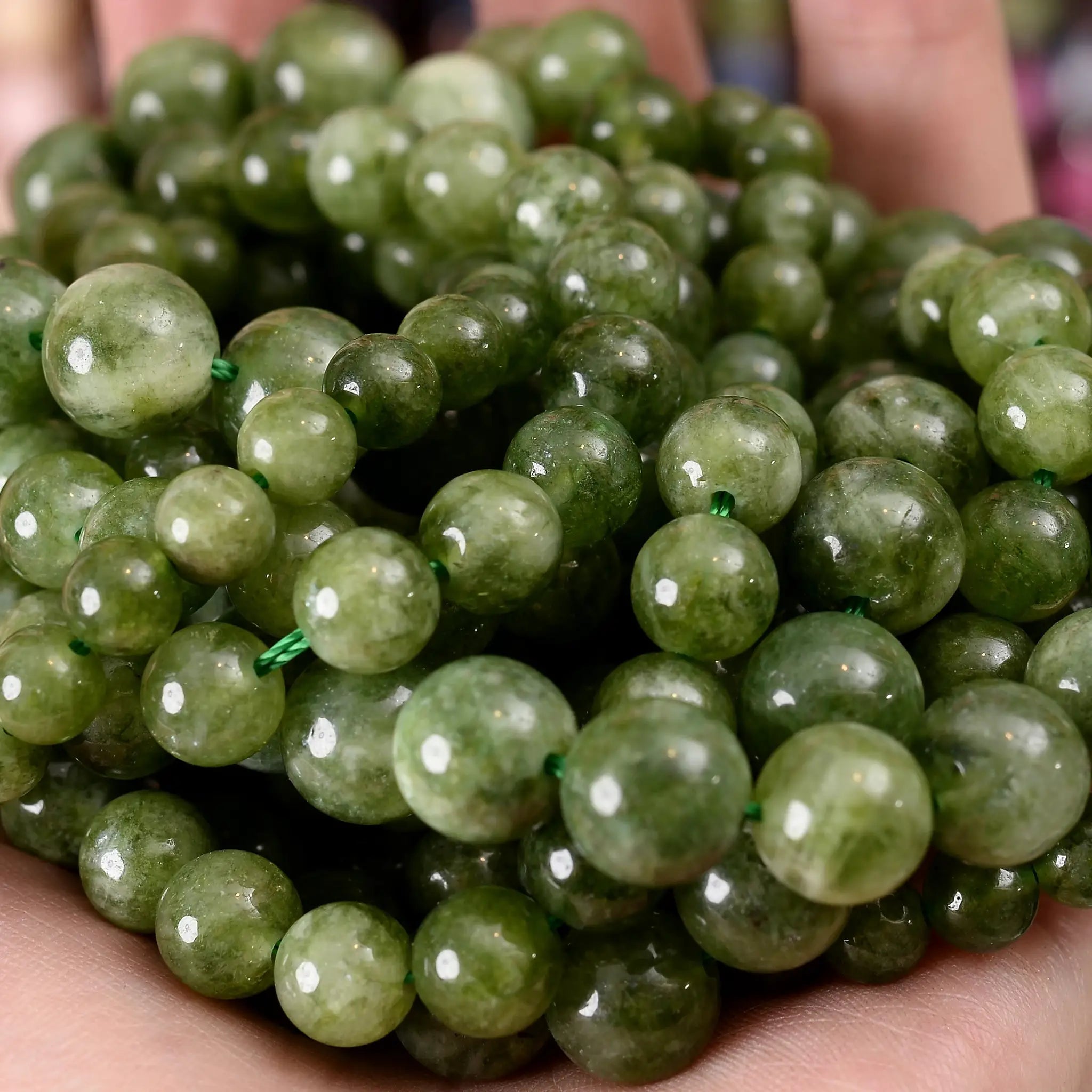 Natural Stone Beads Lava Jasper Tiger Eye Quartz Agate Round Beads 4 To 12mm For Jewelry Making DIY Bracelet Accessories