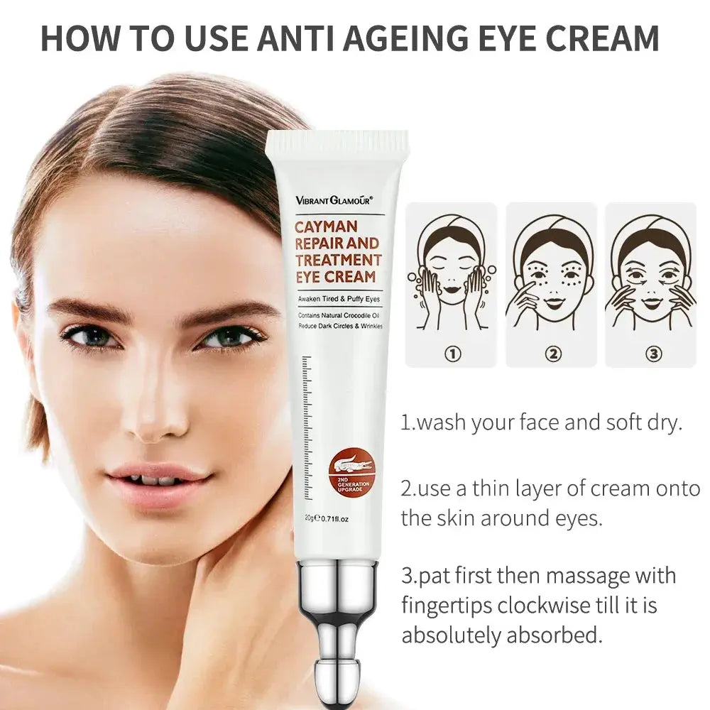 GlowNova Peptide Collagen Eye Cream Reduces Wrinkles Dark Circles Puffiness Hydrates Delicate Eye Area