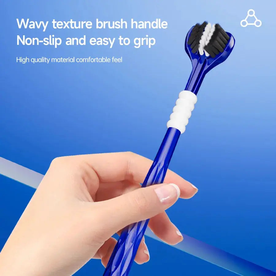 Coup 3D U Shaped Three Sided Manual Toothbrush Set 6 Pieces For Adults One Minute Cleaning