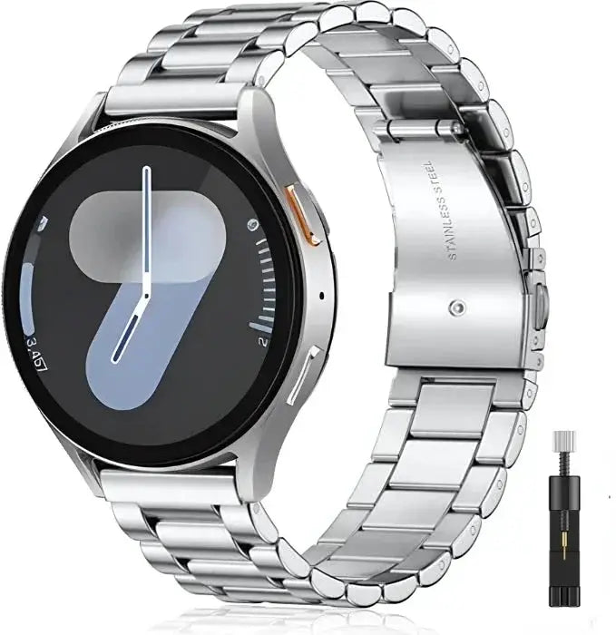 20mm Stainless Steel Metal Strap For Samsung Galaxy Watch 7 6 5 4 44mm 40mm Durable Bracelet Galaxy Watch 5 Pro 45mm/6 4 Classic