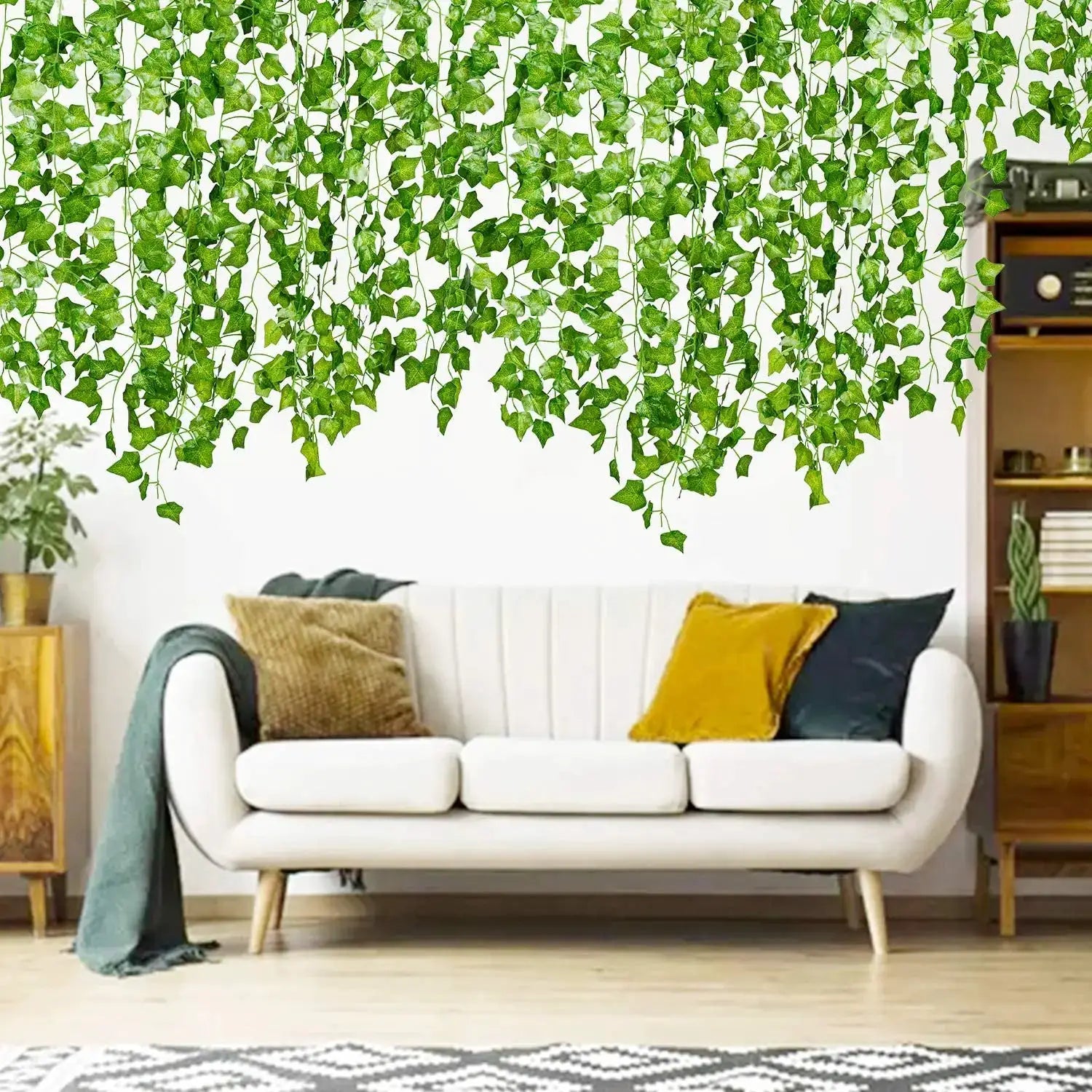 12 Pack 84 Feet Artificial Ivy Leaves Garland Greenery Hanging Vines For Wedding Wall Decor Indoor Outdoor Party
