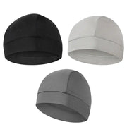 Summer Thin Breathable Mesh Skull Beanie Cap Sweat Absorbent Under Helmet Liner Moisture Wicking Quick Dry Cycling Hat