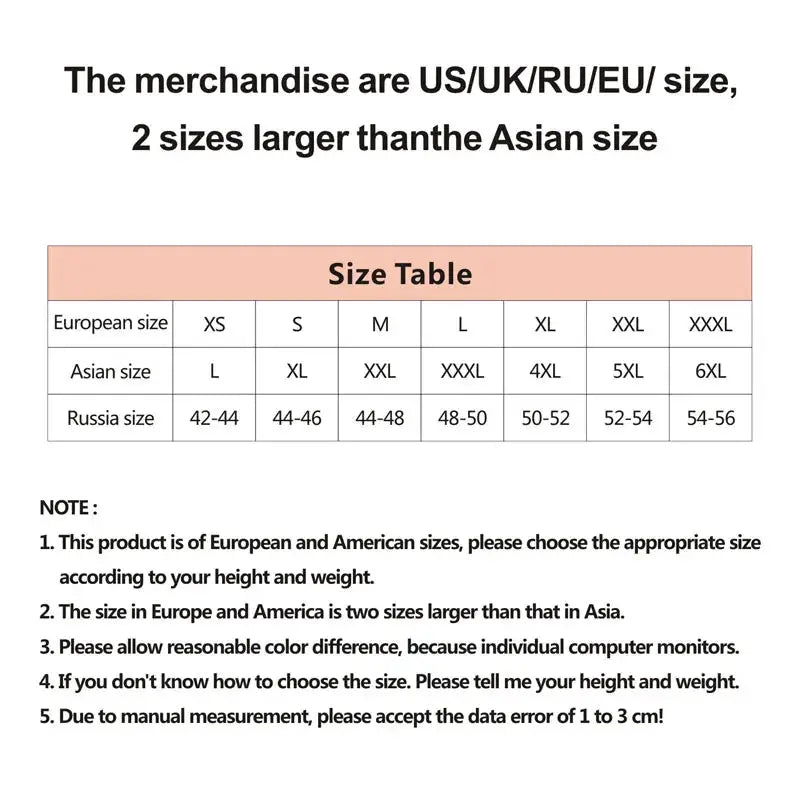 Men's printed fashion boyshort underwear size chart by Simples Market showing US/UK/RU/EU and Asian sizes