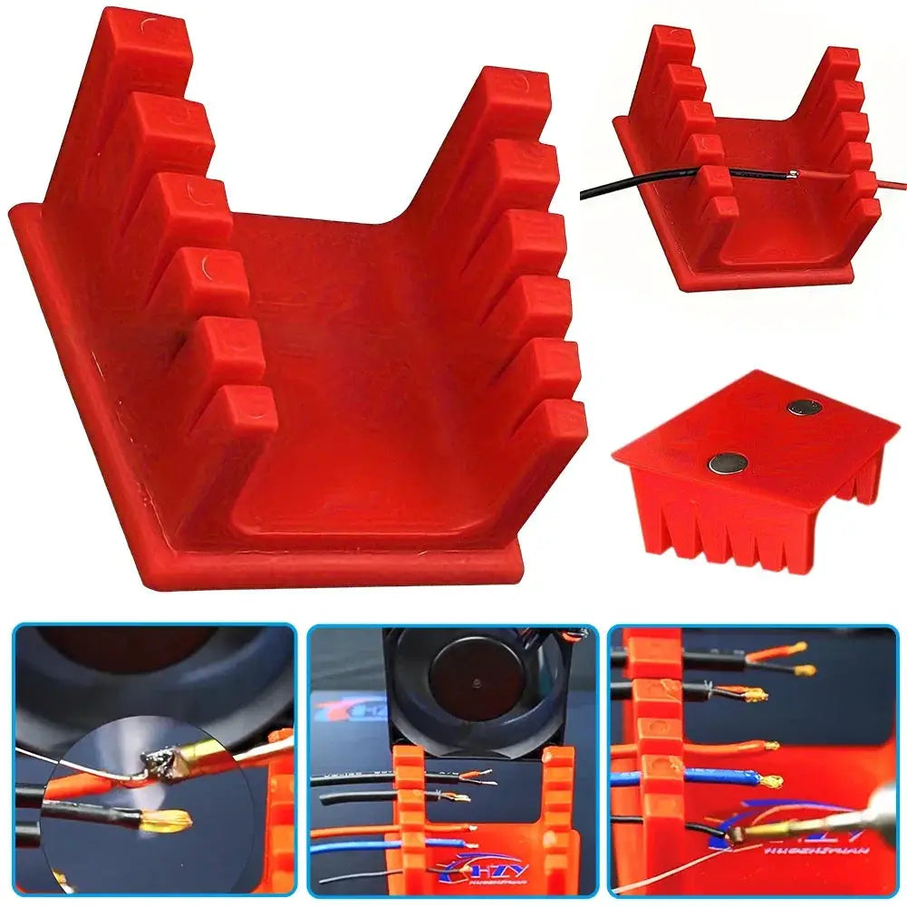 HZY ABS Wire Fixture Bracket Magnetic Welding Table Clamp For Thick And Thin Wires Soldering Tools