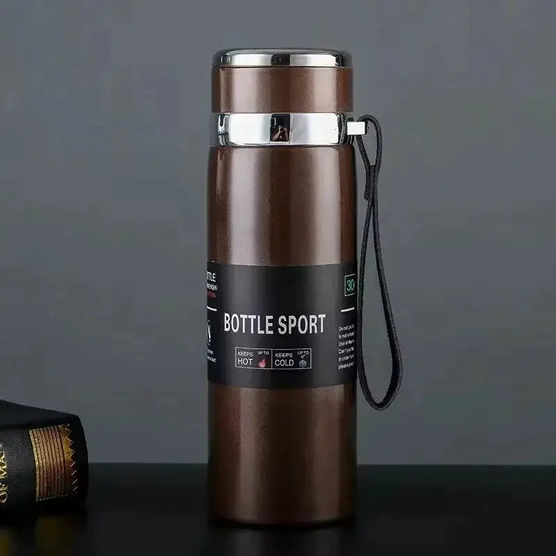 1L Stainless Steel Vacuum Flask Thermos Bottle Keeps Hot And Cold Water Tea Coffee